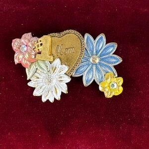 Vintage Enamel Flower Bouquet for your #1 MOM